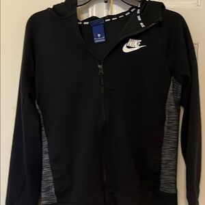 Nike Black Full-Zip Hoodie